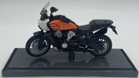 HARLEY-DAVIDSON Pan America 1250 2021 1:18 Maisto pomarańczowy HARLEY-DAVIDSON Pan America 1250 2021 1:18 Maisto pomarańczowy