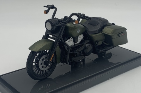 HARLEY-DAVIDSON Road King Special 2022 1:18 Maisto zielony HARLEY-DAVIDSON Road King Special 2022 1:18 Maisto zielony