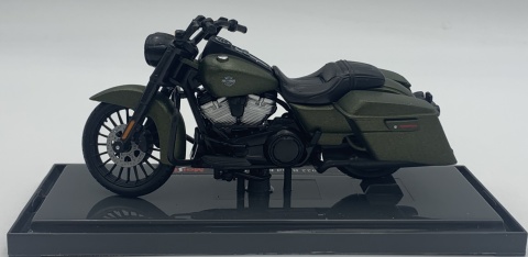 HARLEY-DAVIDSON Road King Special 2022 1:18 Maisto zielony HARLEY-DAVIDSON Road King Special 2022 1:18 Maisto zielony