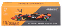 McLaren MCL38 GP Miami F1 2024 #4 Norris KASK BBurago 1:24
