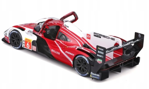 PORSCHE 963 #6 Penske Motorsport FIA WEC 24h Le Mans 1:24 BBurago 28042 PORSCHE 963 #6 Penske Motorsport FIA WEC 24h Le Mans 1:24 BBurago 28042