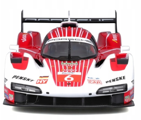 PORSCHE 963 #6 Penske Motorsport FIA WEC 24h Le Mans 1:24 BBurago 28042 PORSCHE 963 #6 Penske Motorsport FIA WEC 24h Le Mans 1:24 BBurago 28042