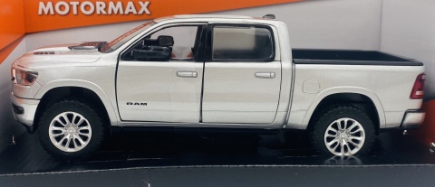 RAM 1500 Crew Cab Laramie 2019 1:27 Motormax 79357 szary RAM 1500 Crew Cab Laramie 2019 1:27 Motormax 79357 szary
