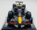 RB19 F1 RedBull 2023 #1 Max Verstappen GP MIAMI gablotka Bburago 1:24