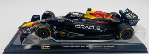 RB19 F1 RedBull 2023 #1 Verstappen gablotka Bburago model 1:24 RB19 F1 RedBull 2023 #1 Verstappen gablotka Bburago model 1:24