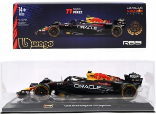 RB19 F1 RedBull 2023 #11 Perez gablotka Bburago 1:24