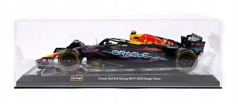 RB19 F1 RedBull 2023 #11 Sergio Perez GP MIAMI gablotka Bburago 1:24 RB19 F1 RedBull 2023 #11 Sergio Perez GP MIAMI gablotka Bburago 1:24