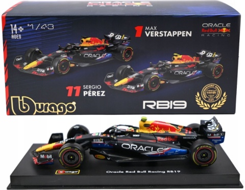 RB19 GP USA Austin F1 Red Bull 2023 Perez KASK BBurago 1:43 RB19 GP USA Austin F1 Red Bull 2023 Perez KASK BBurago 1:43