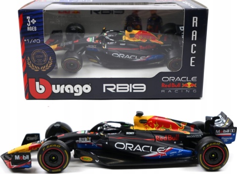 RB19 GP USA Austin F1 Red Bull 2023 Verstappen BBurago 1:43 RB19 GP USA Austin F1 Red Bull 2023 Verstappen BBurago 1:43