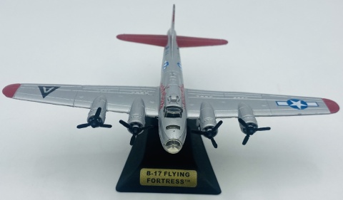 Samolot Boeing B-17 Flying Fortress Blood'nGuts podstawka METAL Motormax