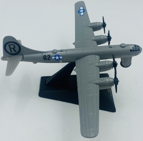Samolot Boeing B-29 Superfortress Enola Gay podstawka METAL Motormax
