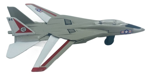 Samolot Grumman F-14 Tomcat USA 4,5" 11,5 cm METAL Motormax