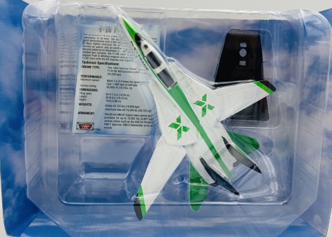 Samolot Grumman F-14 Tomcat biały model METAL Motormax