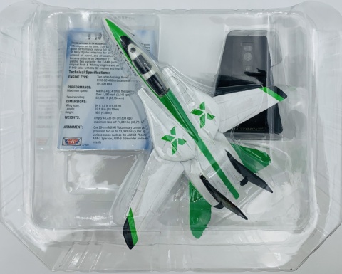 Samolot Grumman F-14 Tomcat biały model METAL Motormax