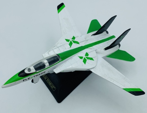 Samolot Grumman F-14 Tomcat biały model METAL Motormax