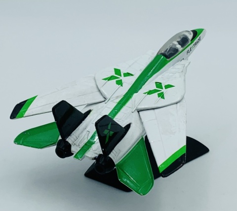 Samolot Grumman F-14 Tomcat biały model METAL Motormax