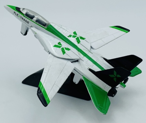 Samolot Grumman F-14 Tomcat biały model METAL Motormax