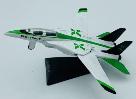 Samolot Grumman F-14 Tomcat biały model METAL Motormax