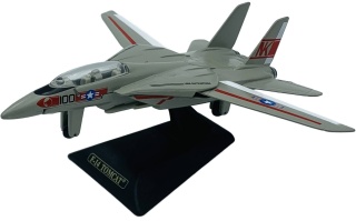 Samolot Grumman F-14 Tomcat szary model METAL Motormax