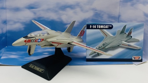 Samolot Grumman F-14 Tomcat szary model METAL Motormax