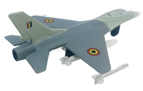 Samolot Lockheed Martin F-16 Falcon Belgia 4,5" 11,5 cm METAL Motormax