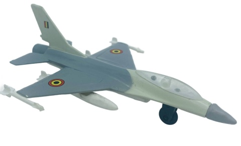 Samolot Lockheed Martin F-16 Falcon Belgia 4,5" 11,5 cm METAL Motormax