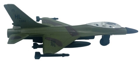 Samolot Lockheed Martin F-16 Falcon USA 4,5" 11,5 cm METAL Motormax