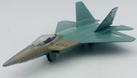 Samolot Lockheed Martin F-22 Raptor podstawka METAL Motormax