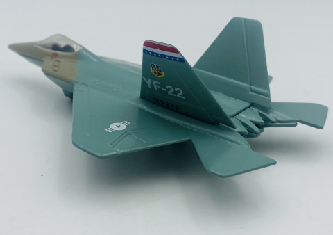 Samolot Lockheed Martin F-22 Raptor podstawka METAL Motormax