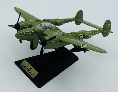 Samolot Lockheed P-38 Lightning model METAL Motormax