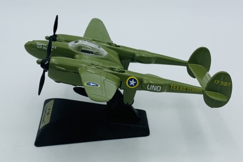 Samolot Lockheed P-38 Lightning model METAL Motormax