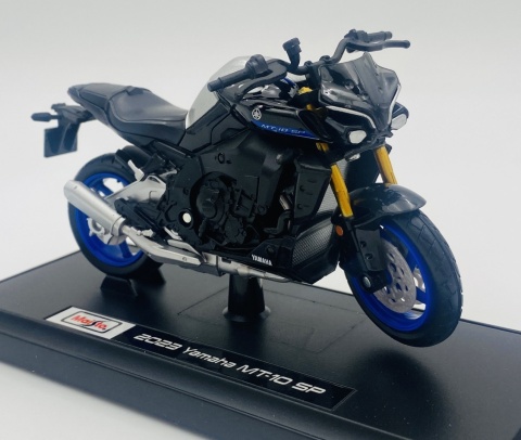 YAMAHA MT-10 SP 2023 model na podstawce 1:18 Maisto YAMAHA MT-10 SP 2023 model na podstawce 1:18 Maisto