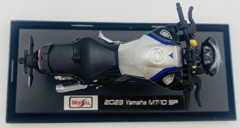YAMAHA MT-10 SP 2023 model na podstawce 1:18 Maisto YAMAHA MT-10 SP 2023 model na podstawce 1:18 Maisto