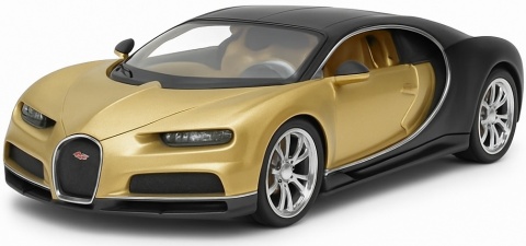 BUGATTI Chiron MODEL metal WELLY 1:24 złoty
