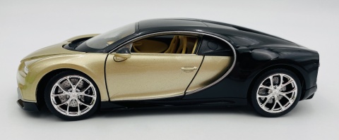BUGATTI Chiron MODEL metal WELLY 1:24 złoty