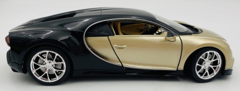 BUGATTI Chiron MODEL metal WELLY 1:24 złoty