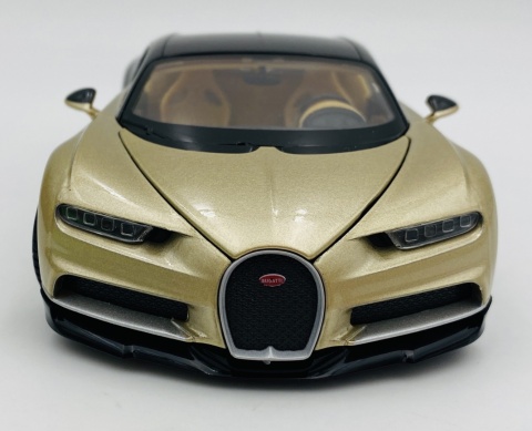 BUGATTI Chiron MODEL metal WELLY 1:24 złoty