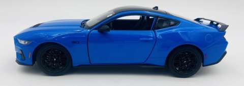 FORD MUSTANG GT 2024 metal model 24123 Welly 1:24 niebieski