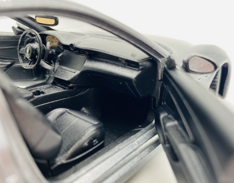 MASERATI Granturismo Folgore model 24125 WELLY 1:24 grafitowy