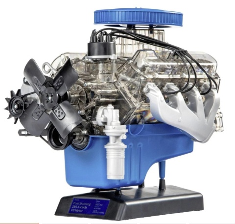 MODEL silnika Ford Mustang V8 - ZBUDUJ SWOJE WŁASNE V8 do złożenia Franzis