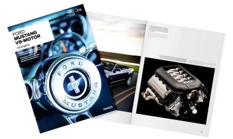 MODEL silnika Ford Mustang V8 - ZBUDUJ SWOJE WŁASNE V8 do złożenia Franzis