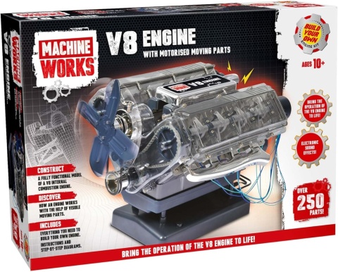 MODEL silnika V8 Machine Works - ZBUDUJ SWOJE WŁASNE V8 do złożenia Haynes