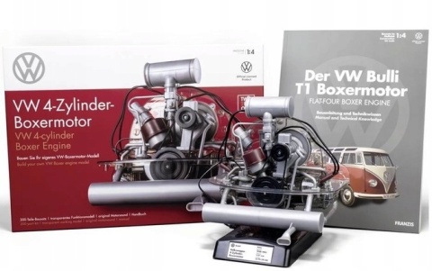 MODEL silnika VW Bus ogórek VW Beetle garbus 2 in 1 do złożenia 1:4