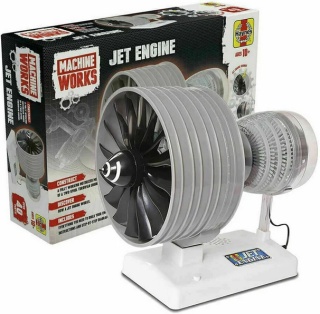MODEL silnika odrzutowego Machine Works - Jet engine kit do złożenia Haynes
