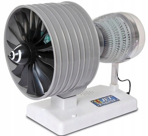 MODEL silnika odrzutowego Machine Works - Jet engine kit do złożenia Haynes