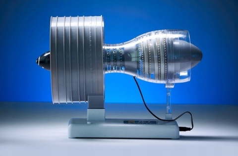 MODEL silnika odrzutowego Machine Works - Jet engine kit do złożenia Haynes