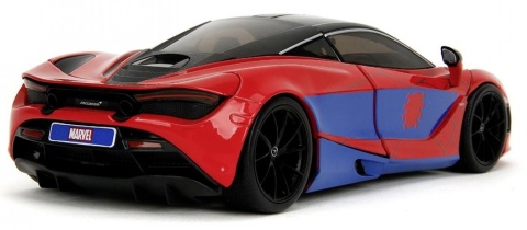 McLaren 720S Spiderman Spider-Man MARVEL JADA 1:24 + figurka