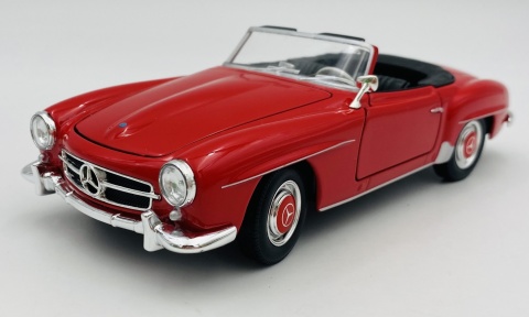 Mercedes-Benz 190 SL model 24118C Welly 1:24 czerwony