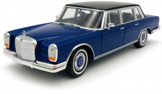 Mercedes-Benz 600 1963 model 24121 Welly 1:24 granatowy