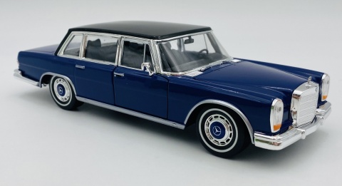 Mercedes-Benz 600 1963 model 24121 Welly 1:24 granatowy